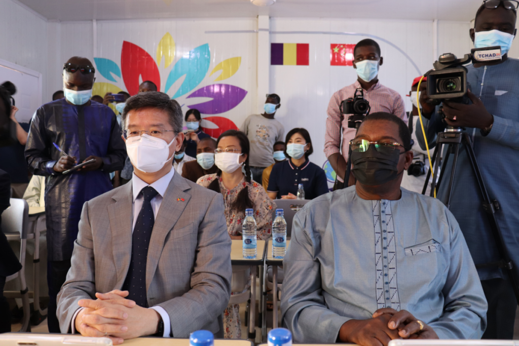 Haitech successfully completed the construction of the Photovoltaic Electronics Classroom at the Confucius Institute of N’Djamena University in Chad